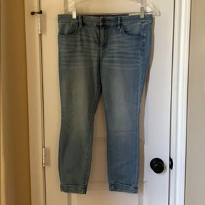Loft skinny ankle jeans NWT